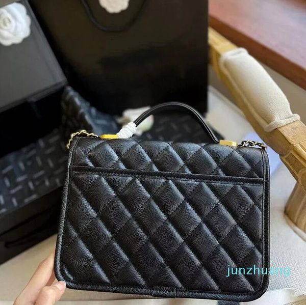 

cc bag women 2023 quality leather bag women's luxury designer fashion letter shoulder high messenger handbag outdoor high-end single 58