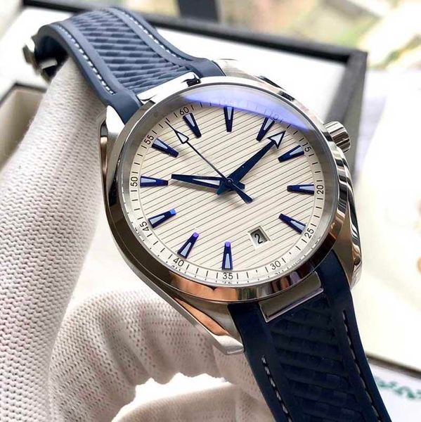 

2023 u1 grade aaa rose gold men mens gaus luxury watch vvsfactory 8900 automatic watches movement mechanical master 150m james bond 007 rubb, Slivery;brown