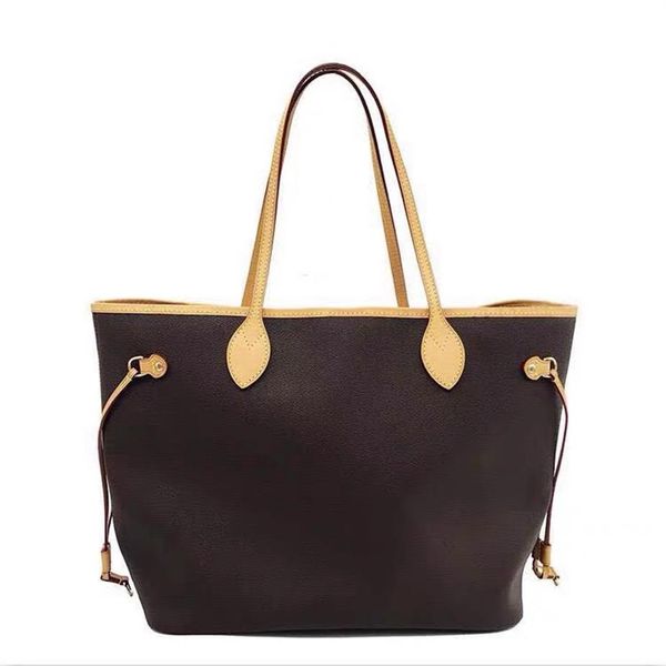 

classic sell fashion woman bag designer genuine leather handle big size shopping bag never gonna full for every day woman bag314l
