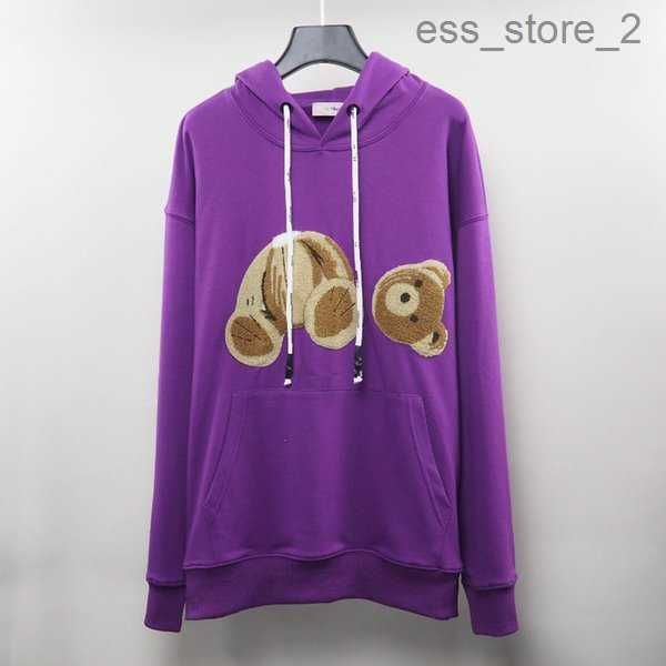 

new sale fashion hoodie broken bear sweatshirt teddy trendy terry explosion sweater style men and women size s-xl 6 lopw, Black