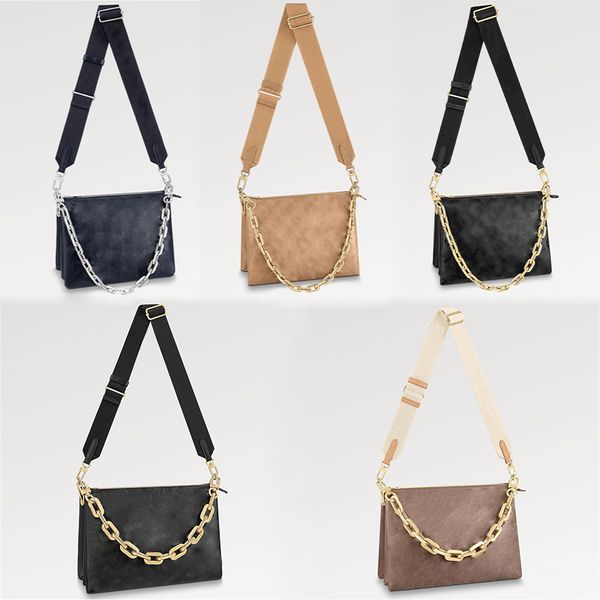 

coussin pm mm shoulder women designer crossbody bag genuine calf leather embossed chain carry purse clutch classic coussins handbag fashion