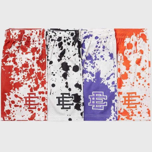 

emanuel eric fashion shorts men's ee basic short luxury new york city skyline men women jog pants casual fitness loose summer sports pa, White;black