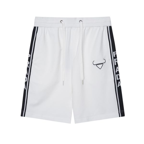 

designer french brand mens shorts luxury men s short sport summer women trend pure breathable short-clothing sozk, White;black