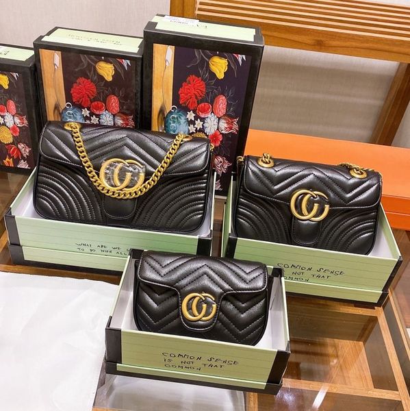 

designer bags crossbody marmont shoulder chain bag gg luxury classic handbag fashion bag wallet clutch cross body