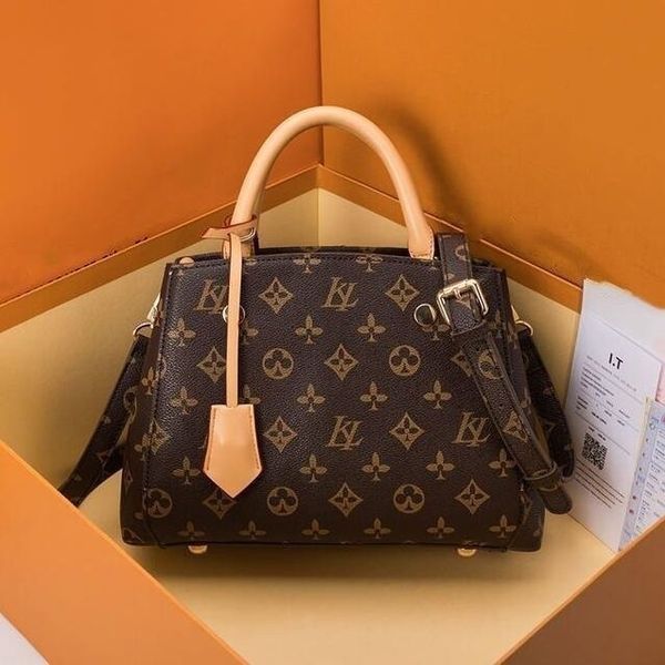 

designers montaignes handbags shoulder bags luxury women totes brand letter embossing leather crossbody bag purses