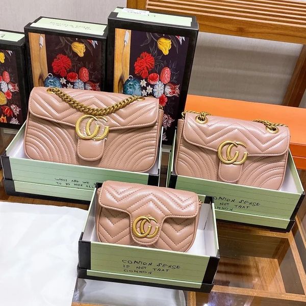 

designers bags women shoulder bag marmont handbag messenger totes fashion metallic handbags classic crossbody clutch pretty purse