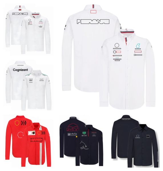 

f1 racing shirt long sleeve team t-shirt spring and autumn new men's workwear