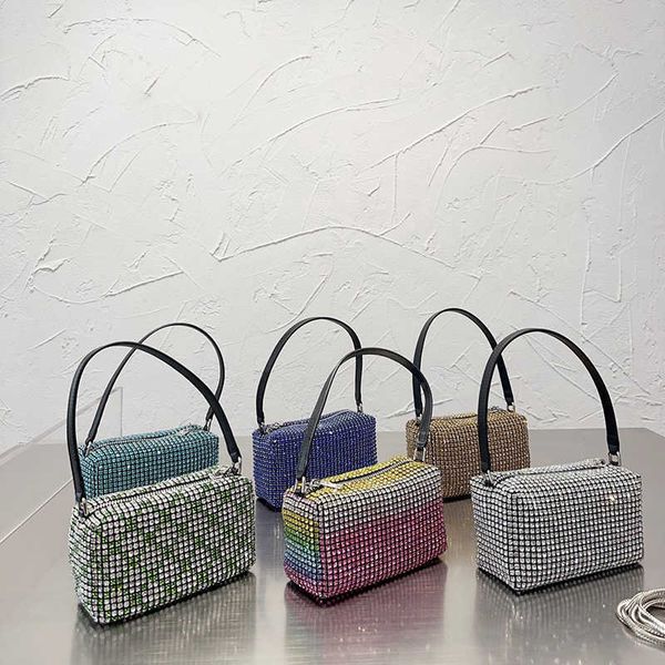 

tote bag diamonds totes shoulder bags soft designers handbag women designer bag fashion luxury colorful woman purse wallet 221221