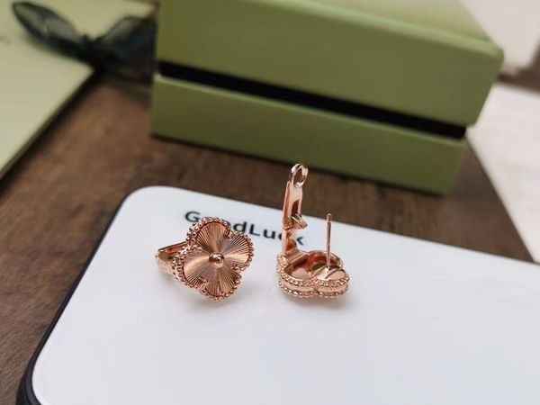 2# Clip Earrings Rose Gold