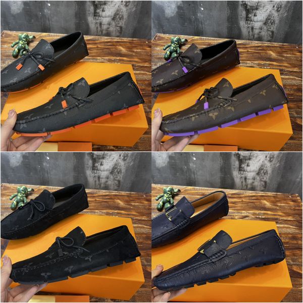 

shoes casual major driver estate loafer designer men arizona hockenheim loafers embossed leather mules derby casual size 38-45