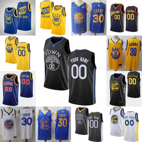 

75th custom men golden state''warriors''stephen 3 poole 30 curry draymond 23 draymond green 22 wiggins klay 11 thompson, Black;red