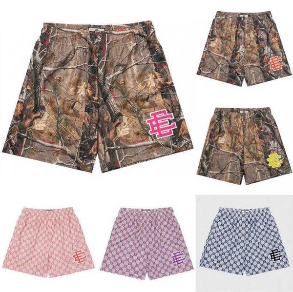 

men's luxury fashion ee shorts eric emanuel basic short new york city skyline men women jog pant fitness casual train run sports pants, White;black