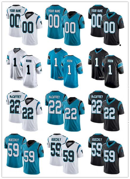 

football jerseys carolina''panthers''men women youth jersey 79 ikem ekwonu 59 luke''kuechly 22 christian mccaf, Black;red