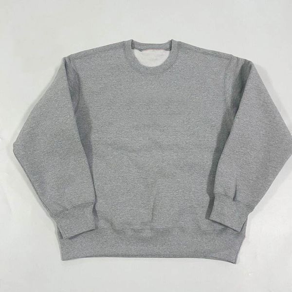 

22fw crewneck logo fashion sweatshirt casual men women pullover couple street sweater, Black