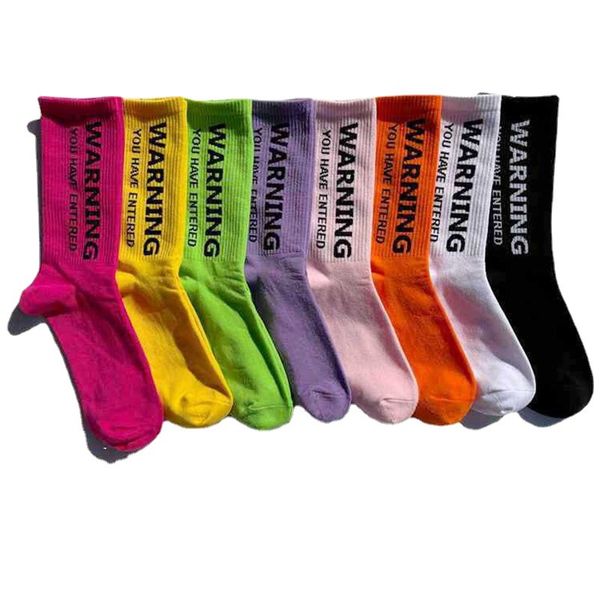 

23 pinkycolor striped grid mens women skate socks sports basketball socks medium long cotton stockings 36-43, Black