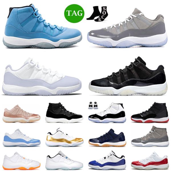 

basketball shoes men women 11s closing ceremony cap and gown metallic silver withe bred cool grey emerald legend blue mens trainers sport sn
