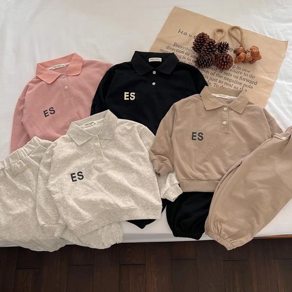 

kids clothes ess hooded sweatshirt sets baby clothing coats boys girls designer clothe fashion streetshirts pullover sweatshirts loose track, White