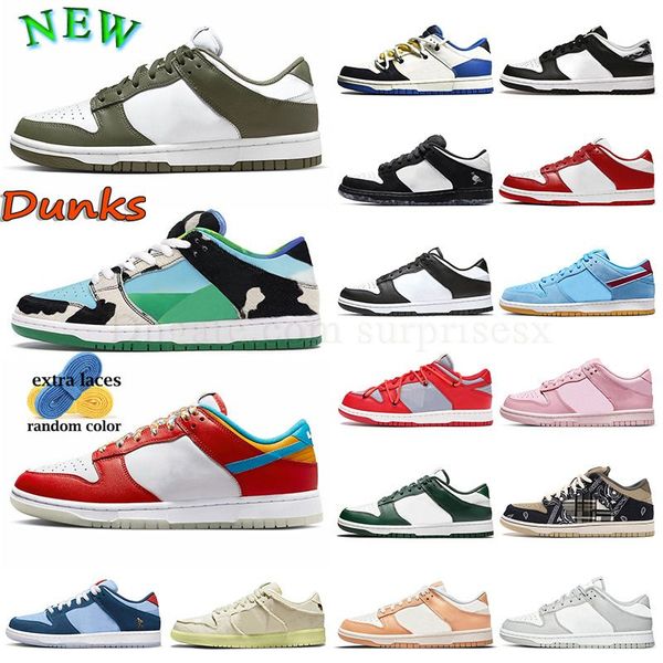 

casual basketball shoes dunks lows mummy chunky dunky why so sad james x fruity pebbles panda black white fog grey medium olive phillies tri