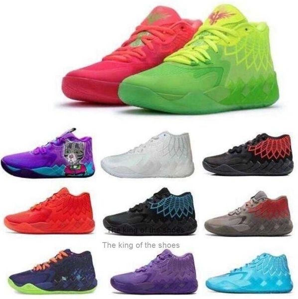 

with box mens lamelo ball mb.01 basketball shoes rick morty for sale grade school running shoe 2023 kids womoen sport shoe trainner sneakers