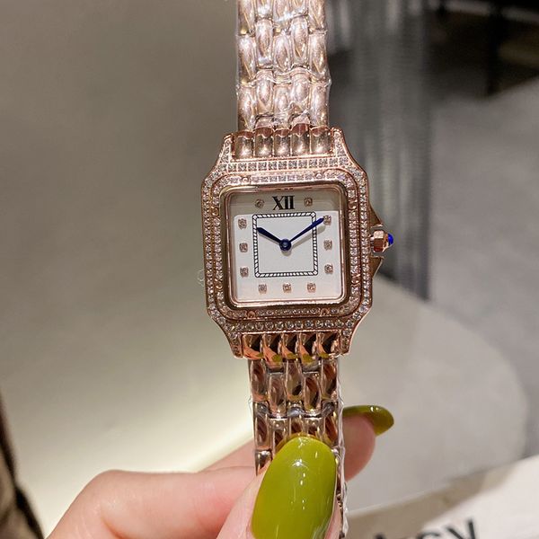 

women watch quartz movement bracelet life waterproof 27mm fashion business wristband montre de luxe festival gift, Slivery;brown
