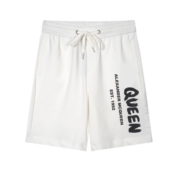 

2022ss mens short pants casual letter-printed trousers with loose loops and hip-hop shorts summer shorts quality, White;black