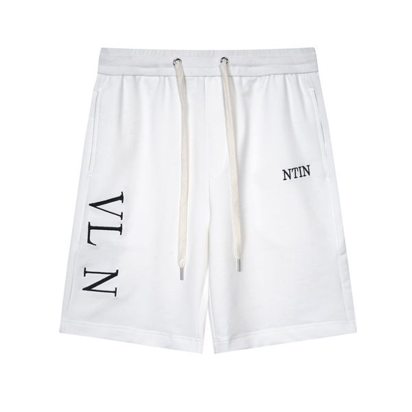 

fashion designer quality men's shorts summer cotton terry shorts european and american hip hop street style men'sclothing0ttr4x33, White;black