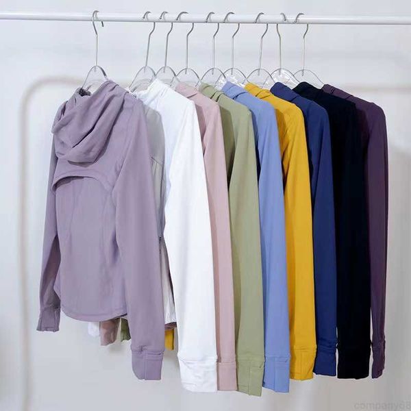 

autumn winter shaping womens yoga outfits designer fitness sport slimming long sleeve yogas clothes sports outdoor jacket