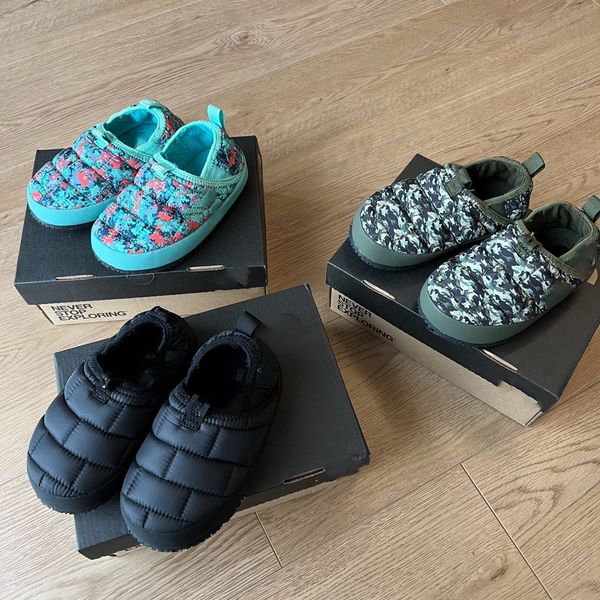 

designer nf kids children casual shoes puffy warm waterproof snow proof boys girls bread shoes low flat sports boots baby toddlers mules loa