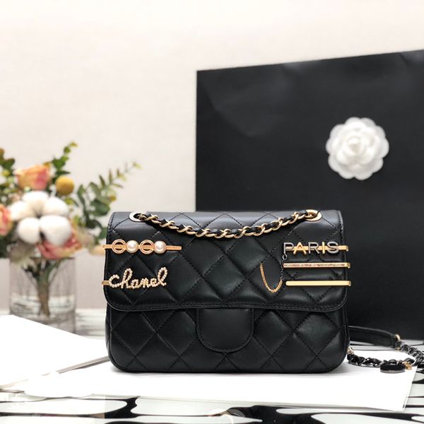 

10a l bag original classic lambskin flap dinner bag 22cm luxury designer cross body bags c204
