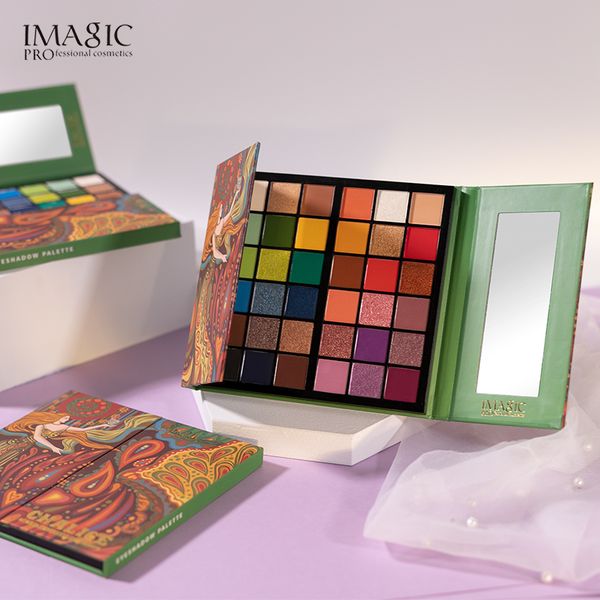 

matte eye shadow palette shimmer pearlescent waterproof easy to color lasting eye makeup smoky party tslm1