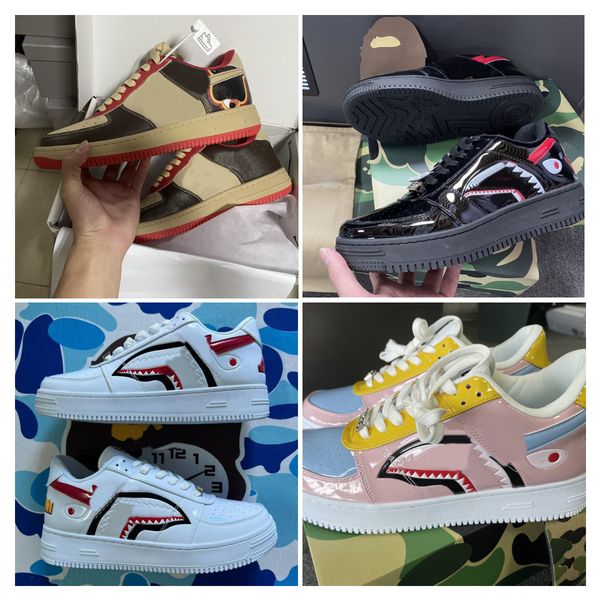 

sneakers bapess sta casual shoes designer men women sk8 skate sneaker camo stars skateboard sneaker fashion size 35-45