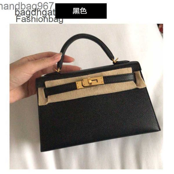 

classic women shoulder ladies bag leather classic 2023 shoulder woman bags generation mini fashion second kellies hermee single palm print m