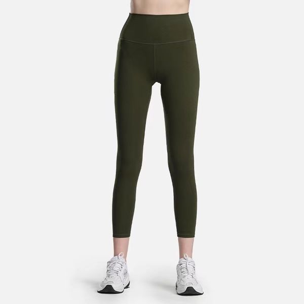 

womens fashion designer yoga leggings pants luxury brand fitness gymnasium tight girl yoga comfortable legging casual high street tights all, Black
