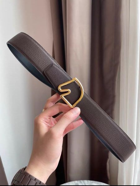 

belt waistbands fashion belts men's genuine leather belt women's width 3.2/3.8cm highly quality with box designer belts buckle for, Black;brown
