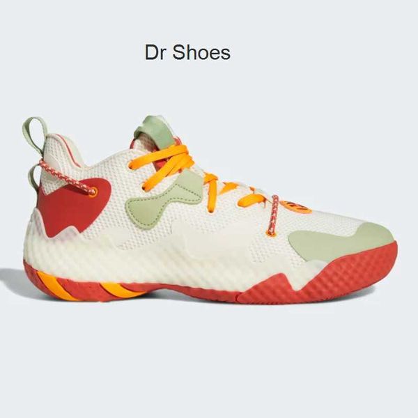 

harden vol 6 basketball shoes with box vol.6 wonder white magic lime sports shoe