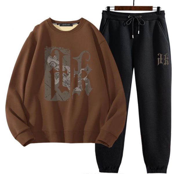 

designer streetwear for men and women pure cotton hoodie set, Black