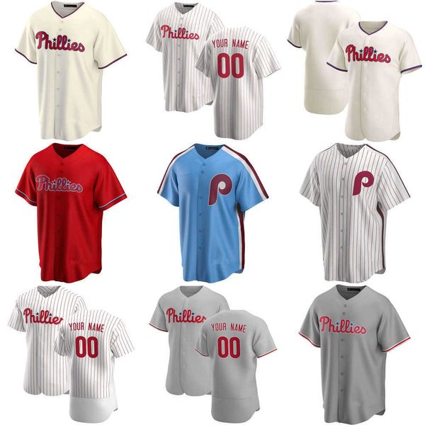 

baseball jerseys 2022 custom jersey mens women youth philadelphia''phillies''2 jean segura 4 scott kingery 5 nick willia, Blue;black
