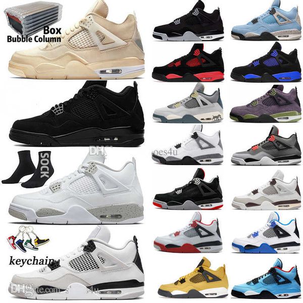 

military sail black cat oreo 4 4s mens basketball shoes university blue thunder fire red reverse mocha bred canyon dark mocha woman men spor