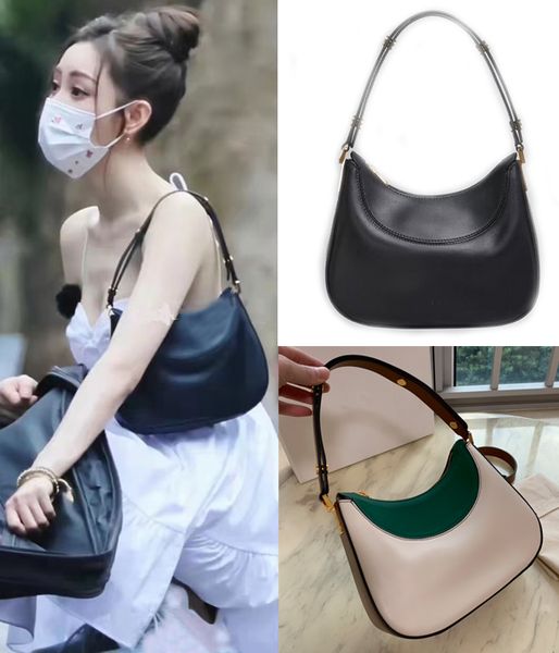 

2023 womens fashion shoulder bags designer miiano small mini bag brown black white large leather quality high two size