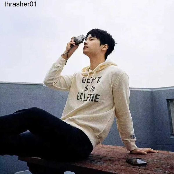 

men's hoodies sweatshirts designer co branded sweatshirt plush men's women's fashion brand hooded, Black