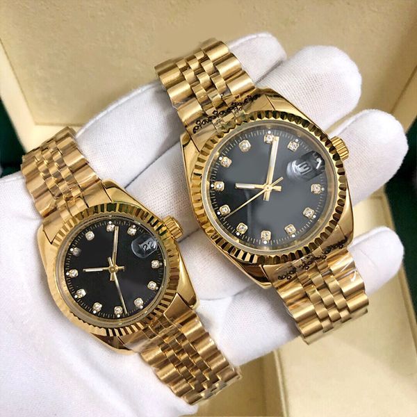 

Gold Mens diamond Lady watches automatic mechanical Movement Wristwatches stainless steel swimming watch Super luminous Sapphire glass montre de luxe 31 36 41 mm u1, 20