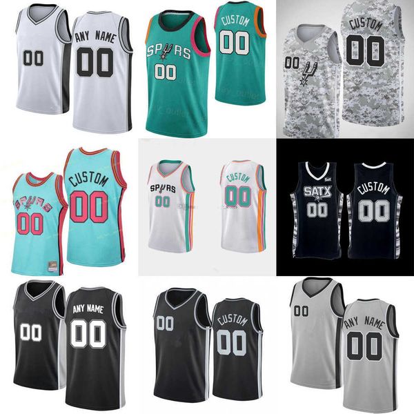 

men women youth san antonio''spurs''custom 17 doug mcdermott 7 josh richardson 25 jakob poeltl 3 keldon johnson 24 devin, Black;red