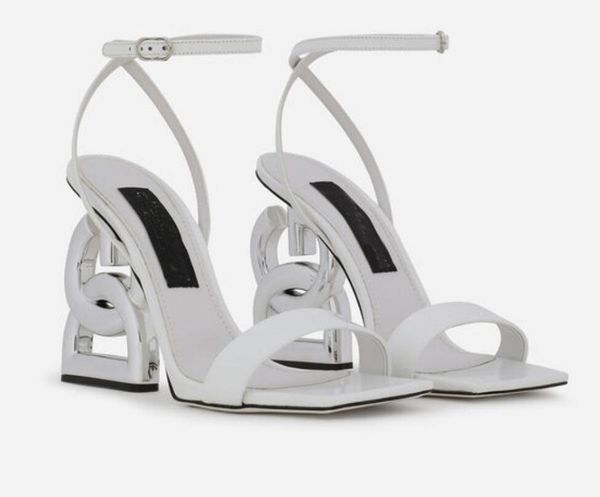 

designer brands keira women sandals shoes polished baroquel heels pop heel leather trimmed sock sandals lady dress party gladiator sandalias, Black