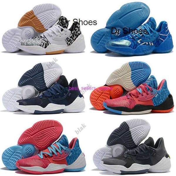 

basketball 2021 shoes nerw harden for vol.4 men james ls pk bred black white sneakers sports running shoes mens designer 7-12