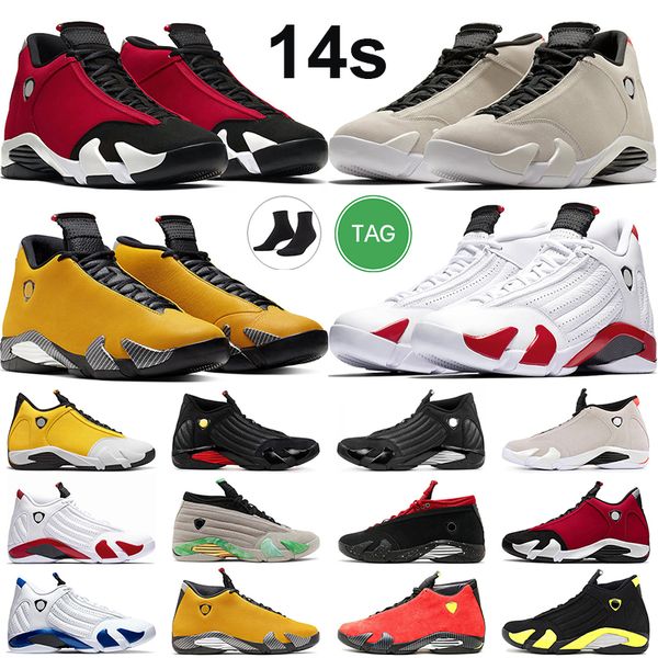 

14 basketball shoes men women 14s retro gym red last scandy cane fortune jumpman mens trainer sneakers