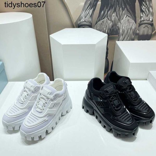 

dress shoes new sports designer shoes prax the autumn of 2022 women's transformers sponge cake thick soled high leather breathable dad, Black