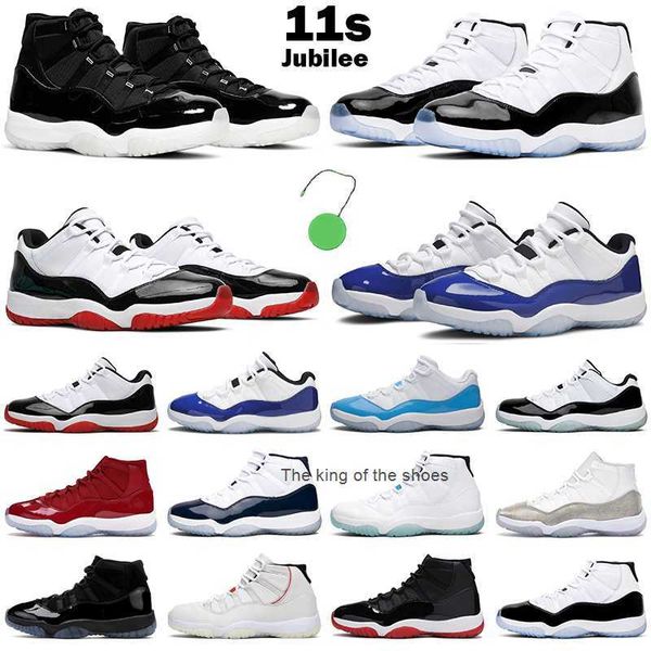 

11s basketball shoes men women 11 jubilee 25th anniversary bred concord win like 96 space jam navy gum mens trainers athletic sneakers
