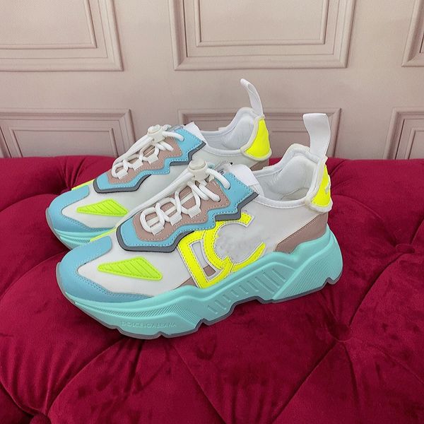 

designer shoes multicolor sneakers men women boots trainers vintage chaussures platform sneaker strawberry mouse mouth shoe with box, Black