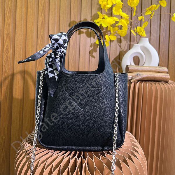 

genuine leather luxury tote lady bag designer handbags for women basket mini bags ribbons clutch fashion bag soft multi-colors dauphine hand