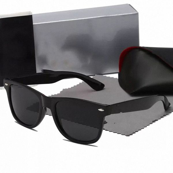 

designer brand luxurys polarized sunglasses men bens raybans women pilot sunglasses uv400 eyewear glasses metal frame polaroid lens with box, White;black